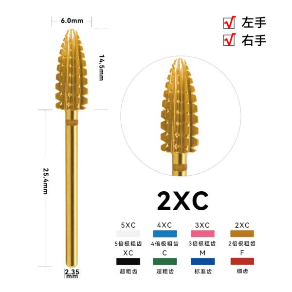 6.0mm Typhoon shape (bidirectional) - 图片 4