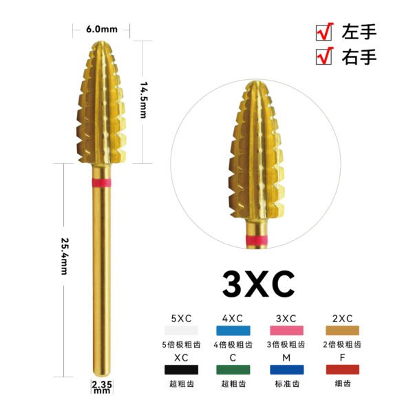 6.0mm Typhoon shape (bidirectional) - 图片 3