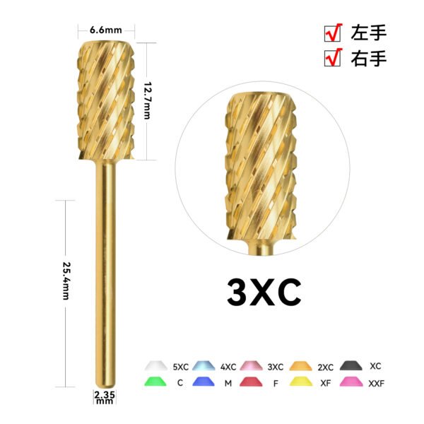 6.6mm straight flat head (chamfered) - 图片 5