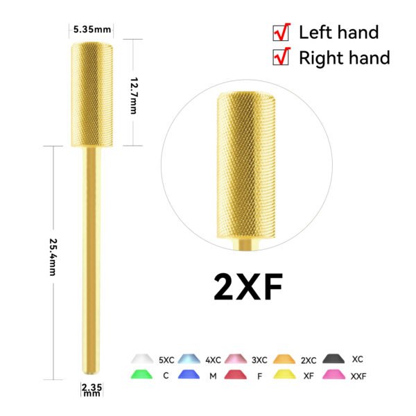 5.35mm straight flat head cross teeth (chamfered) - 图片 12