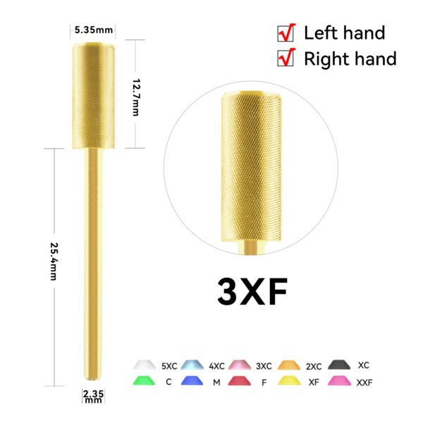 5.35mm straight flat head cross teeth (chamfered) - 图片 13