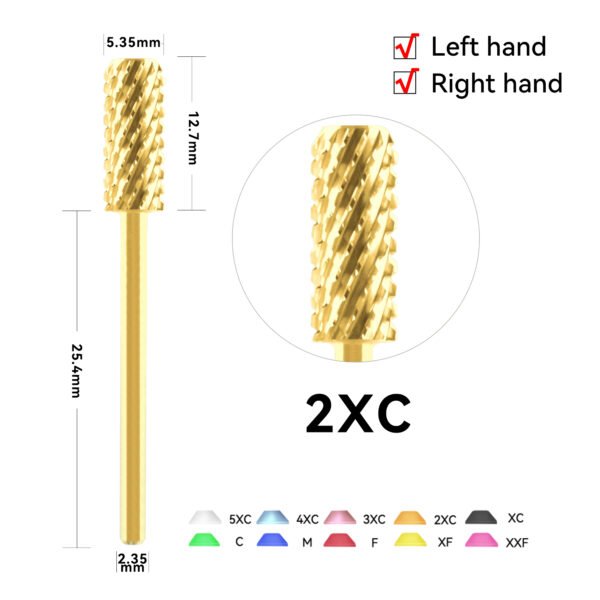 5.35mm straight flat head cross teeth (chamfered) - 图片 6