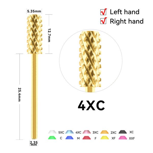 5.35mm straight flat head cross teeth (chamfered) - 图片 4
