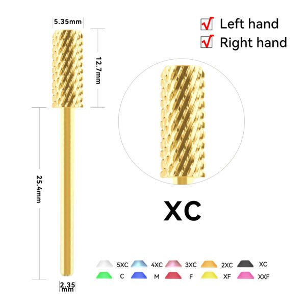 5.35mm straight flat head cross teeth (chamfered) - 图片 7