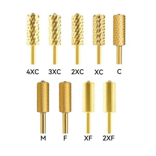 5.35mm straight barrel flat head cross teeth with drill (rounded corners)