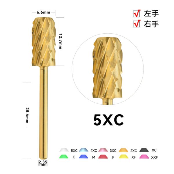 6.6mm straight flat head (chamfered) - 图片 3