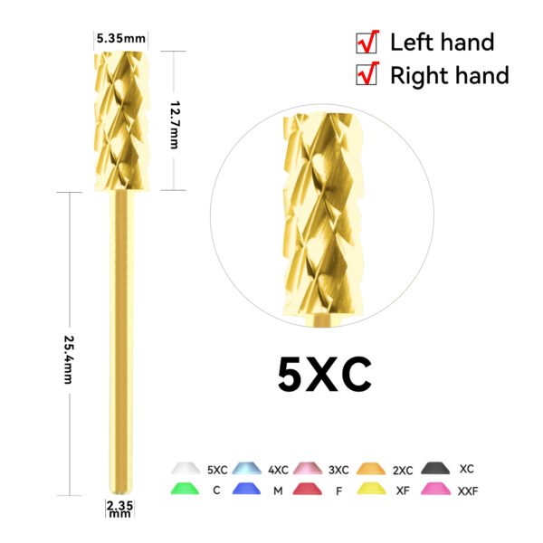 5.35mm straight flat head cross teeth - 图片 3