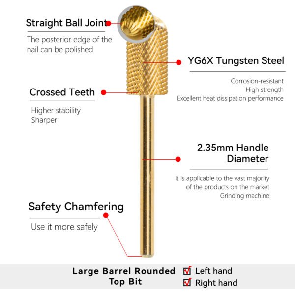 6.60mm straight ball head cross teeth - 图片 2