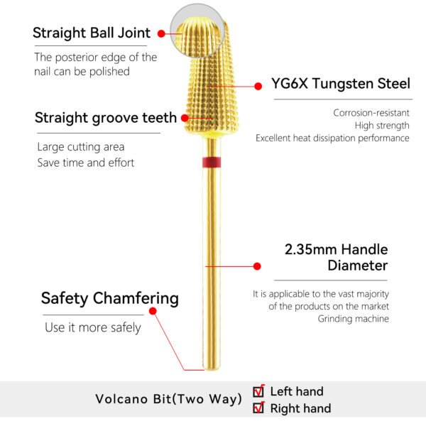 7.0mm tapered ball head (bidirectional) - 图片 3