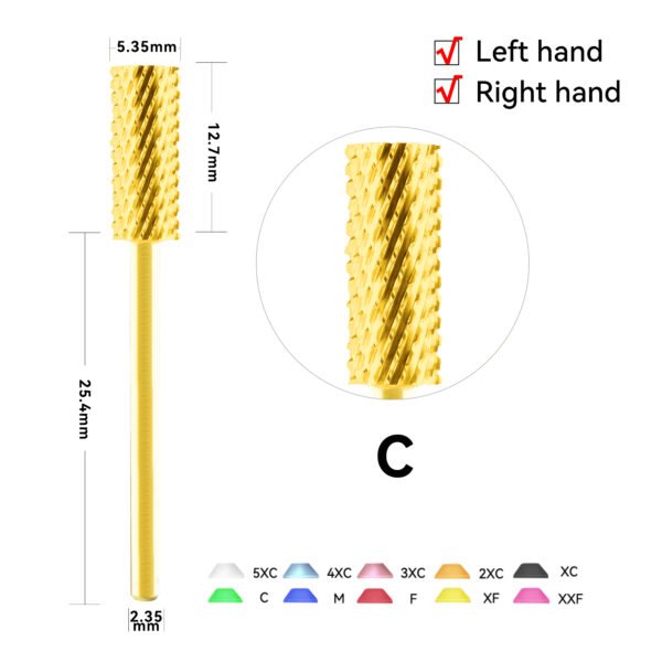 5.35mm straight flat head cross teeth - 图片 8