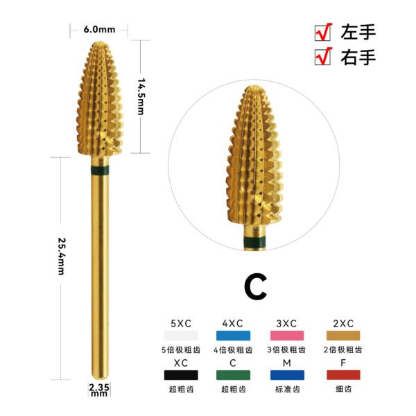 6.0mm Typhoon shape (bidirectional) - 图片 6