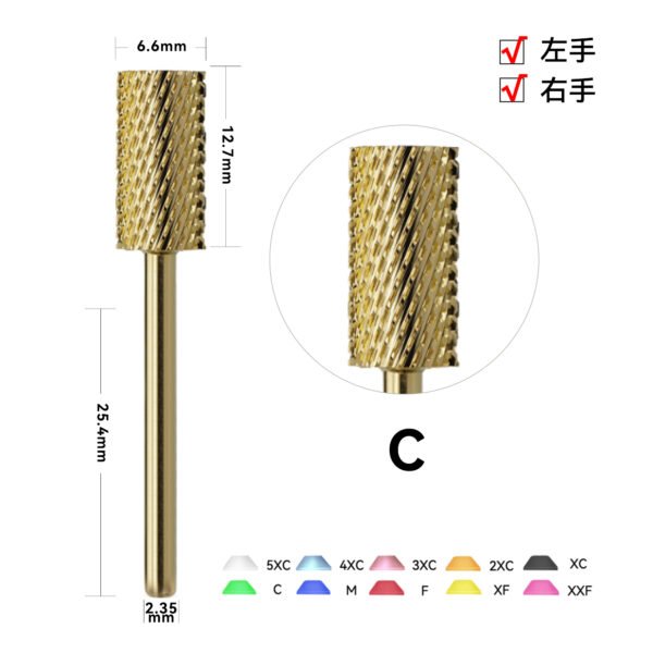 6.60mm straight flat head - 图片 7