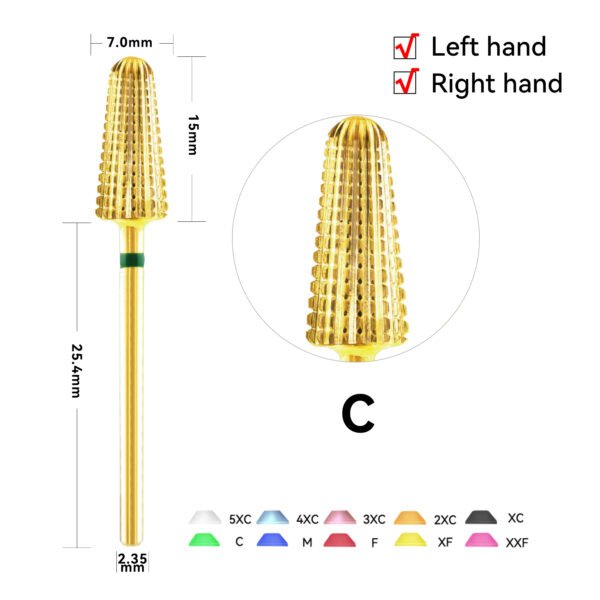 7.0mm tapered ball head (bidirectional) - 图片 7