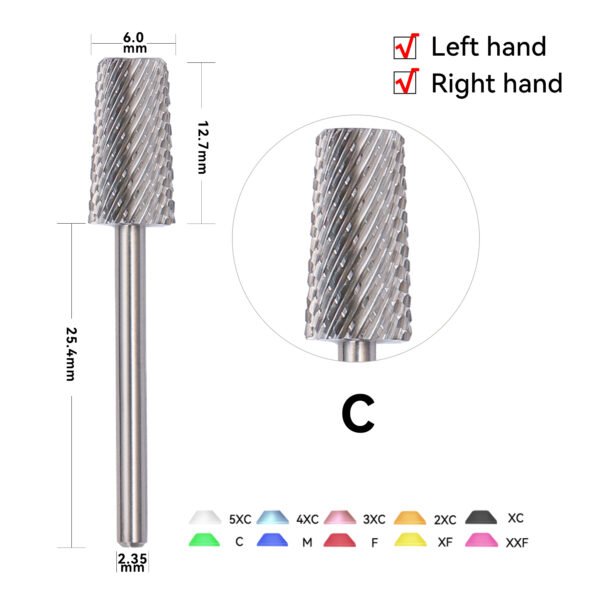6.6mm conical flat head (upgraded rounded corners) - 图片 7