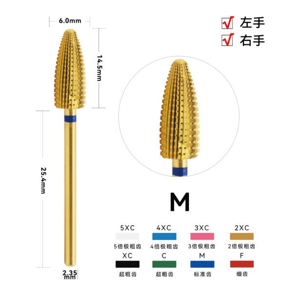 6.0mm Typhoon shape (bidirectional) - 图片 7