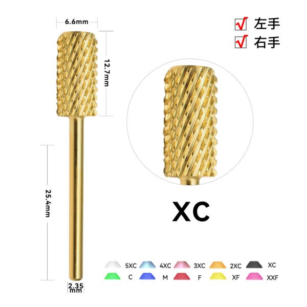 6.6mm straight flat head (chamfered) - 图片 7