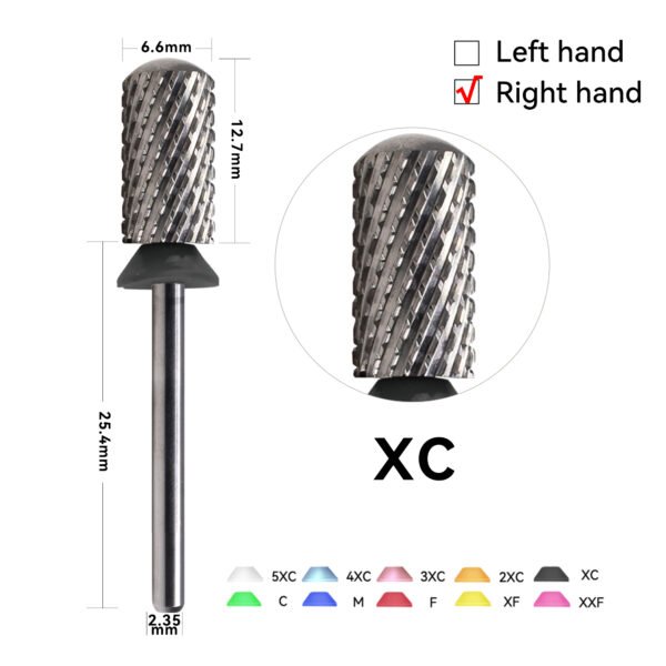 6.60mm straight barrel with cross SC teeth - 图片 6