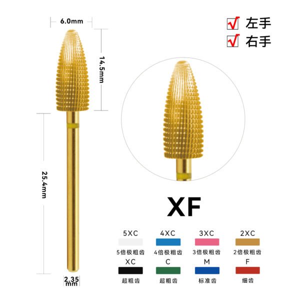 6.0mm Typhoon shape (bidirectional) - 图片 9