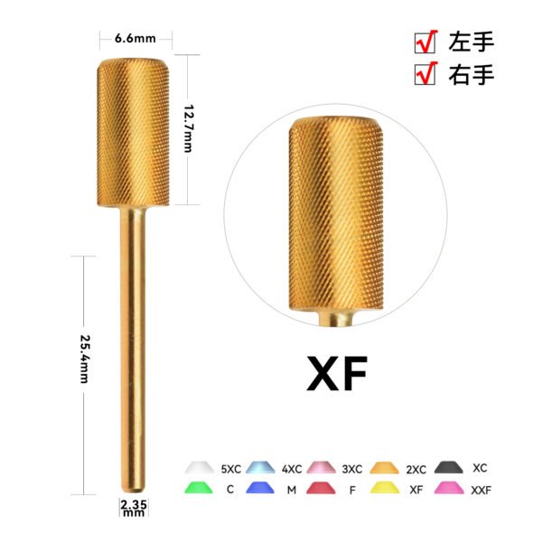 6.6mm straight flat head (chamfered) - 图片 11