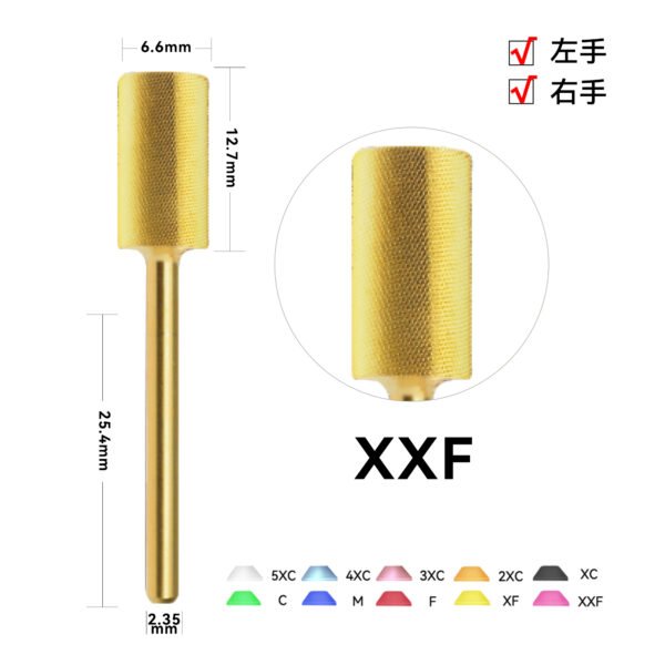 6.6mm straight flat head (chamfered) - 图片 12