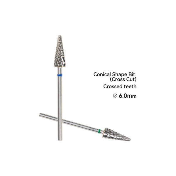 6.0 Conical (cross teeth)