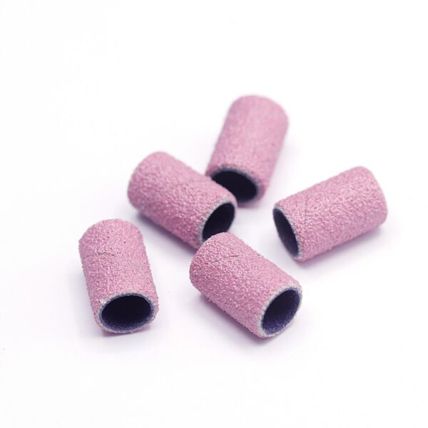 Pink nail sanding band