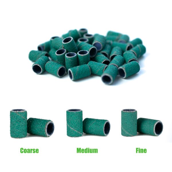 Green nail sanding band